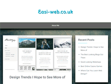 Tablet Screenshot of easi-web.co.uk